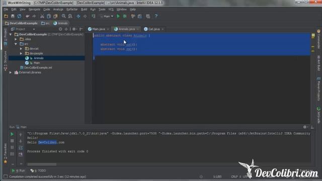 Java для начинающих: Урок 24. Абстрактные классы смотреть онлайн
