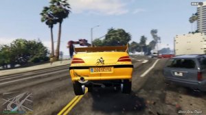 Paugeot Taxi GTA 5 из фильма ТАКСИ