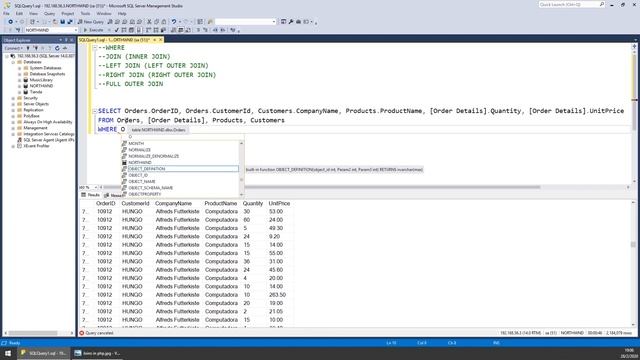 36 - Relaciones con WHERE [SQL Server - Transact SQL] смотреть онлайн