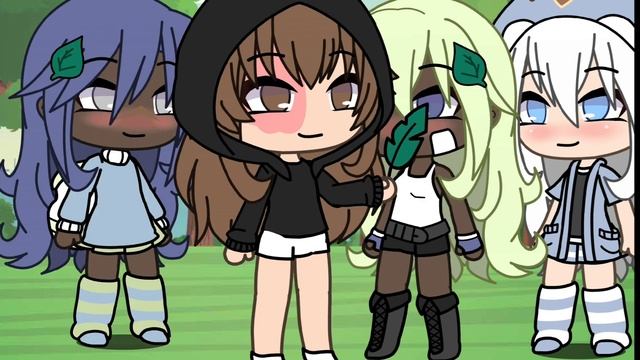 a gacha life edit (with my Minecraft skin what I made in gacha) смотреть онлайн