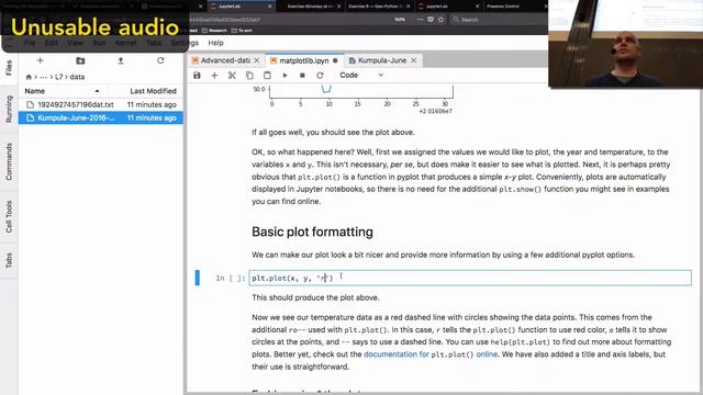 Geo-Python Lesson 7.1 - Plotting in Python, Introduction to Matplotlib смотреть онлайн