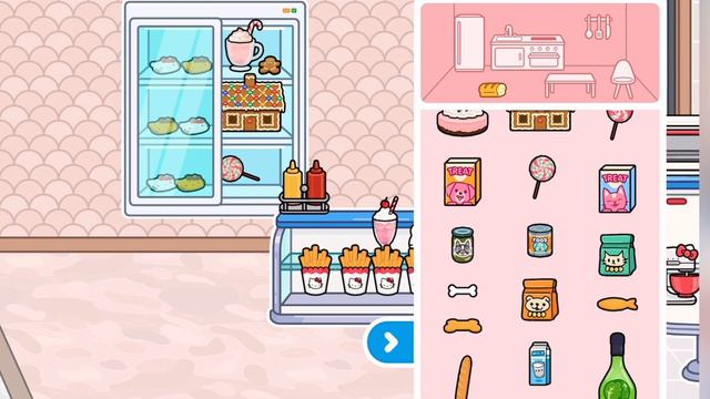 КУПИЛА НАБОР HELLO KITTY😻ОБЗОР 🥳ДЕЛАЮ НОВЫЙ ИНТЕРЬЕР🥸Toca Boca 🤪