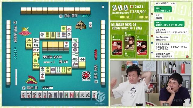 【麻雀そのもの】この1000/2000で終わらせてほしい賢〖Mリーグ2023-24 #53 切り抜き1〗 смотреть онлайн