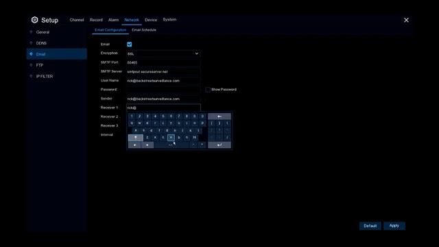 How to setup Email Alerts with the Pro-vue NVR's. смотреть онлайн