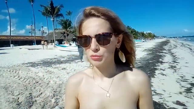 BARCELO BAVARO PALACE 5* - Пляж (декабрь 2017) смотреть онлайн