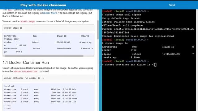 Docker Interactive Tutorial смотреть онлайн