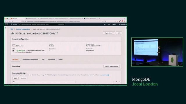 Client-Side Field Level Encryption with AWS Key Management Service Master Keys and a VPC смотреть онлайн