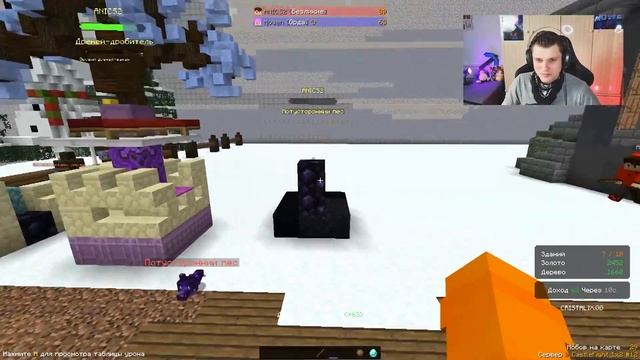 БОЛЬШОЕ СРАЖЕНИЕ в Castle Fight Битва Замков на Сервере CRISTALIX Майнкрафт смотреть онлайн
