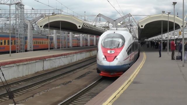 ЭВС2-01 "Сапсан" Москва - Санкт-Петербург смотреть онлайн