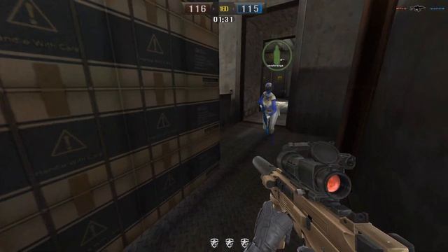 Поиграем в Point Blank. Игровая карта "База снабжения", режим ХАРДКОР. Video Trawl #029 смотреть онлайн