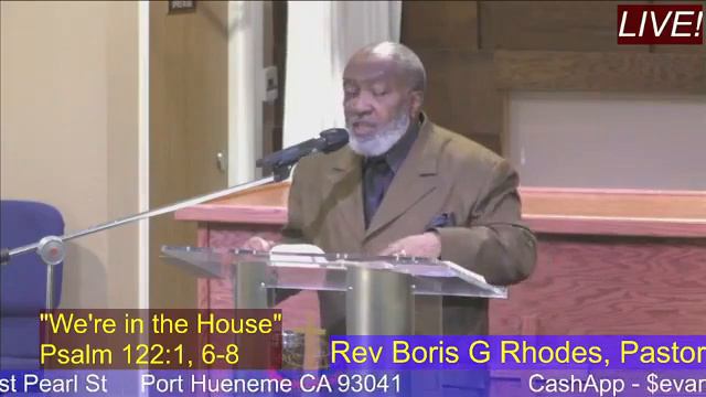 We're In The House - Psalm 122:1,6-8 (1 15 2023) смотреть онлайн
