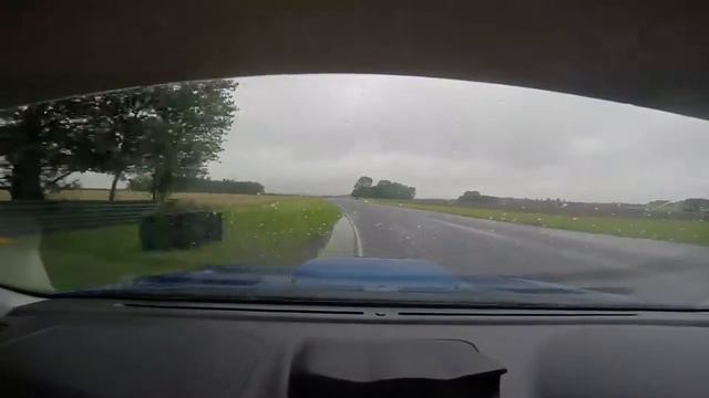 Croft 3rd Sept 2016 - 22b Sprint Series. Impreza STI Spec C on Track, wet, cold, R888 Tyres смотреть онлайн