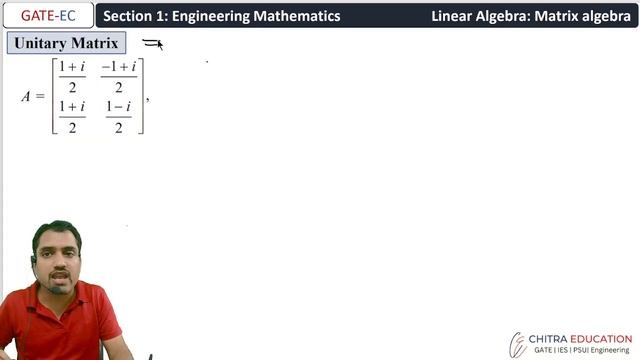 L5 Conjugate of Matrix, Transpose of Conjugate & Unitory Matrix| Engineering Mathematics смотреть онлайн