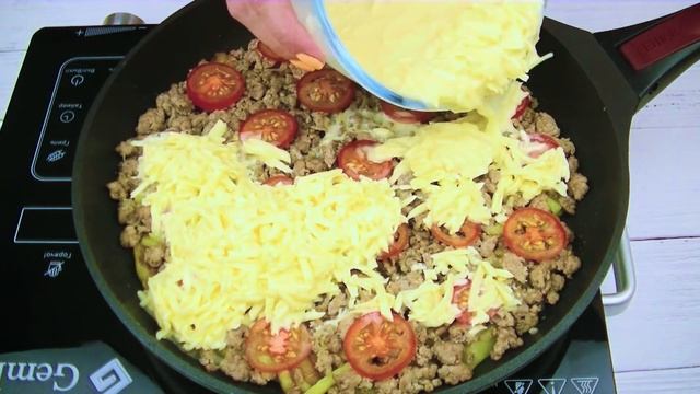 Картофельная ЗАПЕКАНКА на Сковороде. смотреть онлайн