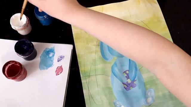 Как нарисовать зайца? Пасхальный зайчик? смотреть онлайн