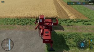 FS 22 - Обзор СК-5 "Нива" с раздельным комбайнированием