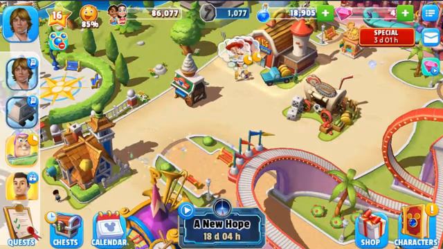Disney Magic Kingdoms Part 8 -  Build Your Own Magical Park Level 17 | IOS, Android Game Gameloft