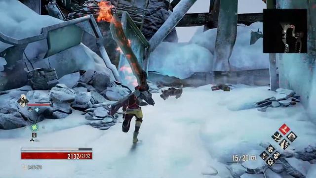 CODE VEIN - Richard Quest - Ridge Of Frozen Souls Entrance