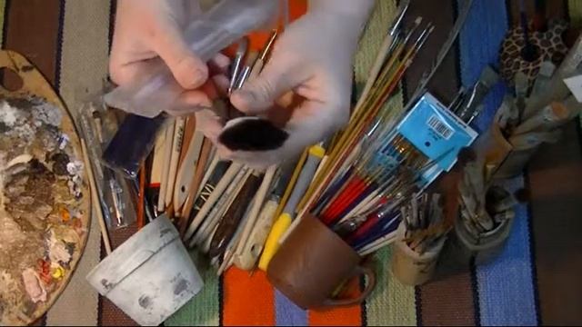 Кисти. Какими кисточками рисовать. смотреть онлайн