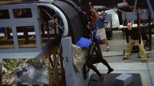 Уникальные материалы со съемок Аватара. Как снимался Аватар. Джейк Салли оседлал Икрана Банши