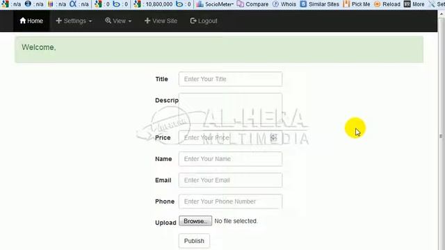 32 Designin home admin page || Bangla Codeigniter Framework Tutorial смотреть онлайн
