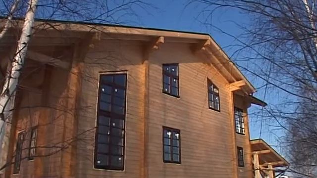 Клееный брус. СК "МИКОН" смотреть онлайн