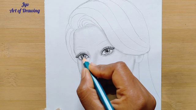 How to Draw a Girl ll Traditional Drawing ll Girl Drawing смотреть онлайн