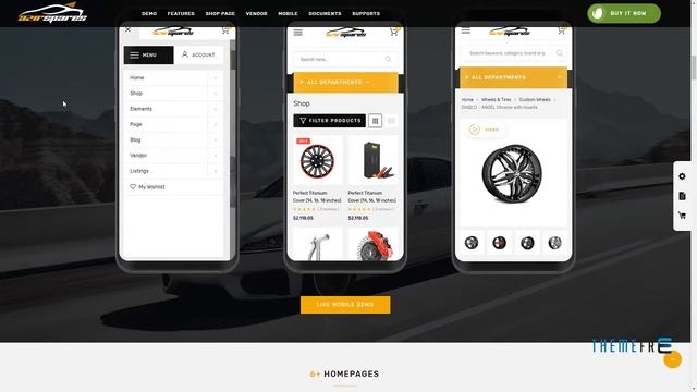 Azirspares - Auto Part and Car Listing WordPress Theme (RTL supported смотреть онлайн