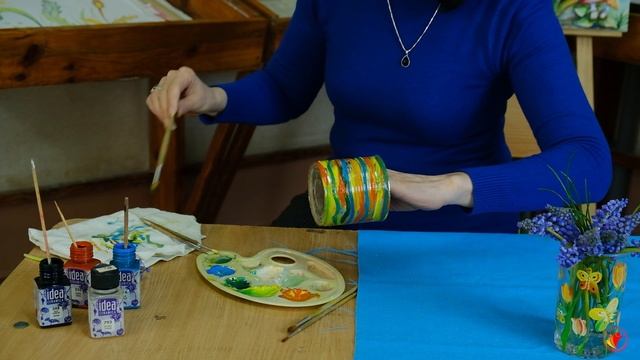 АЛЬТАИР_ Горяницына_ Роспись по металлу.mp4 смотреть онлайн