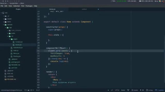 4. React JS - Өгөгдөлтэй ажиллах (Сервер AJAX хүсэлт илгээх) смотреть онлайн