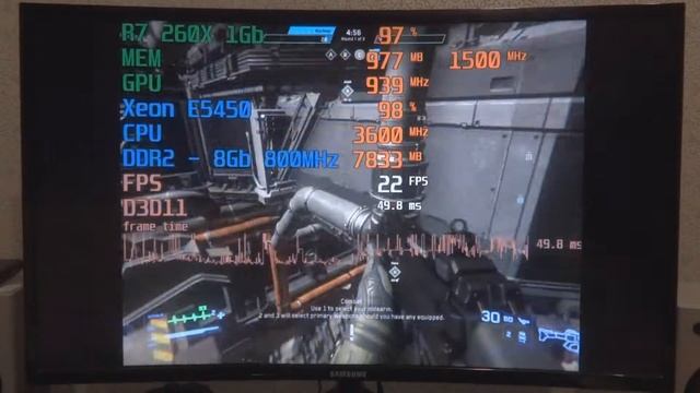 Star Citizen Xeon E5450 + R7 260x 1Gb запись с экрана монитора смотреть онлайн