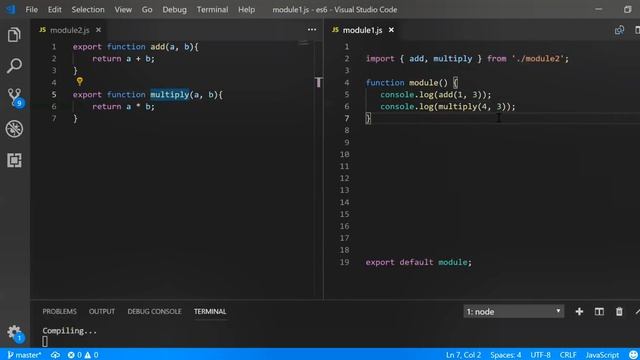 ES6 | Part - 08 | Modules | Export | Import | Named Export | Default Export | ES6 Features | JSNinj смотреть онлайн