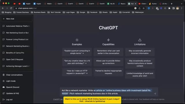 L2 - ChatGPT Tutorial - How to generate leads using Quora & ChatGPT смотреть онлайн