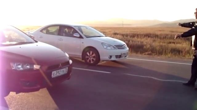 Mitsubishi Lancer X 2.0 CVT vs Toyota Allion 1.8 AT 3 смотреть онлайн
