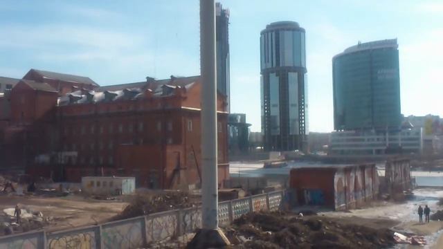 Подготовка к сносу элеватора. Апрель 2014 г. смотреть онлайн