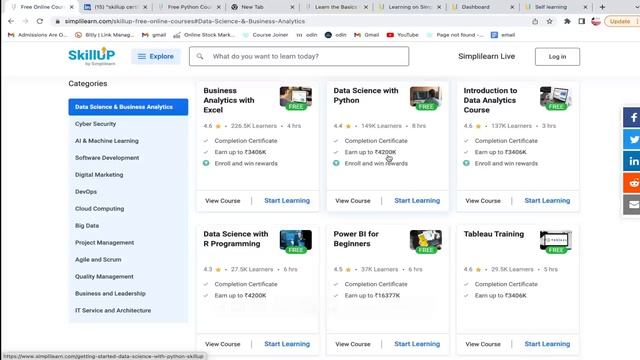 140+ FREE Certification Courses For 2022 | ? Learn Top Skills For Free | Free Courses by Simplilear смотреть онлайн