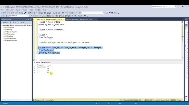10. SQL Server Order By, Group By , Difference Between Where & Having Clause | Microsoft SQL Server смотреть онлайн