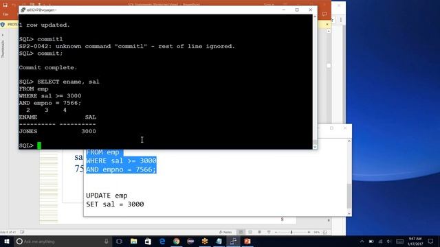 SQL Lecture Jan 17th 2017 смотреть онлайн