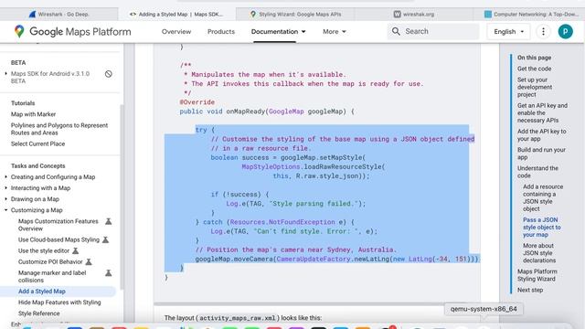 Adding a Styled Map| Map sdk for Android смотреть онлайн