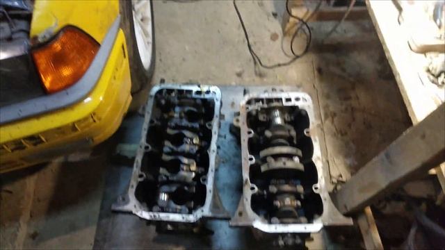 BMW E36. Достаём мотор и сравниваем блоки.