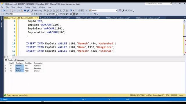 2.How to Create Non Clustered Index in SQL Server || Telugu смотреть онлайн