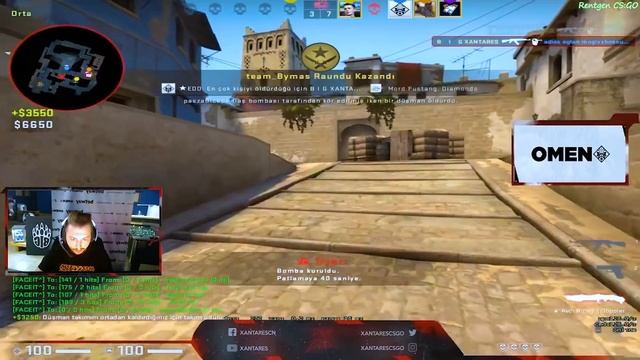 XANTARES The HUMAN AIMBOT. XANTARES CS:GO MONTAGE.