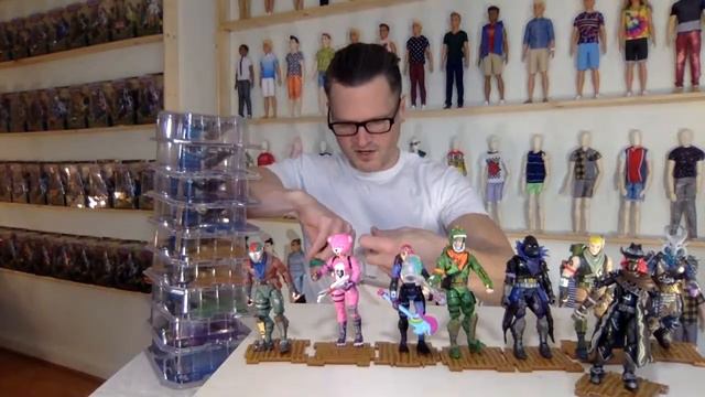 EPIC JAZWARES FORTNITE ACTION FIGURE UNBOXING REVIEW смотреть онлайн