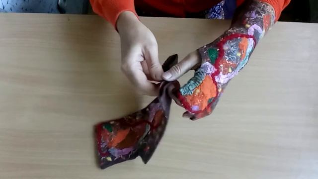 Валяные митенки... подарю!!! смотреть онлайн