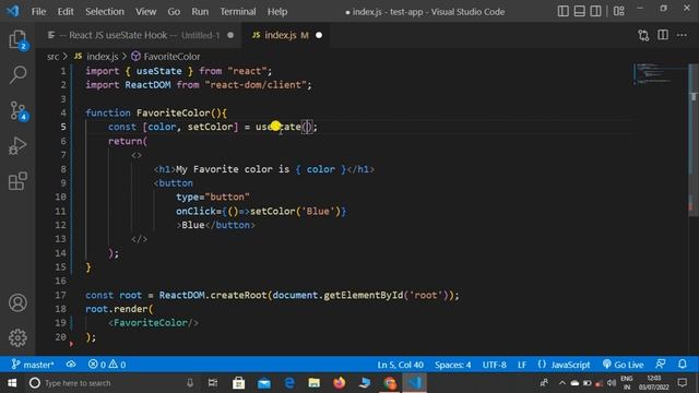 React JS Experienced Lectures #22 - Explain React JS useState Hook With Examples React JS In Hindi смотреть онлайн