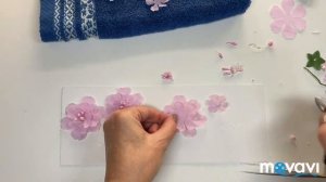 Цветы из ткани.  СУПЕР способ без обработки ткани.