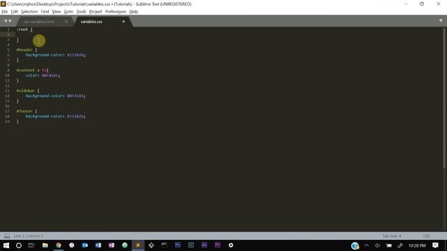 CSS Variables смотреть онлайн