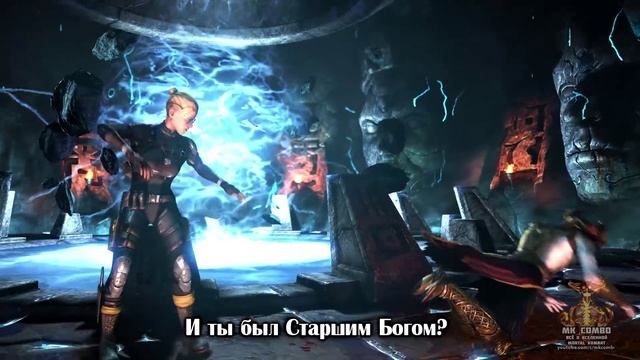 MK X - Кесси Кейдж (Фразы во время боя на Русском)