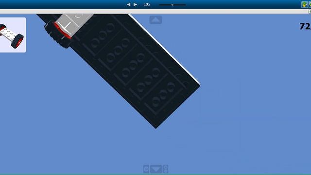 LEGO DIGITAL DESIGNER. Обзор грузовика с прицепом. смотреть онлайн