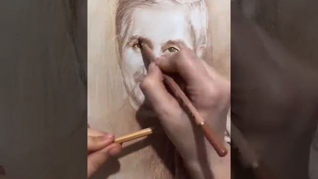 ПОРТРЕТ ПАСТЕЛЬЮ | Pastel portrait смотреть онлайн